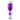 Purple-White 10-Frequency Telescoping 10 Speeds Voice Masturbation Cup